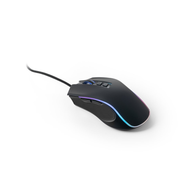Picture of THORNE MOUSE RGB GAMING MOUSE with 15M Cable & ABS Rgb LED Lights in Black