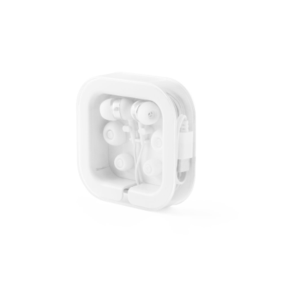 Picture of PRESLEY EARPHONES with 12 Metre Usb-C Cable & Built-In ABS Microphone in White