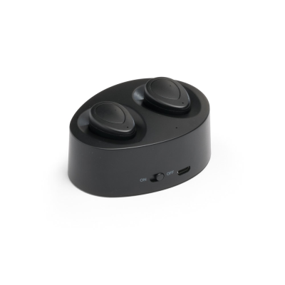 Picture of CHARGAFF ABS CORDLESS EARPHONES in Black