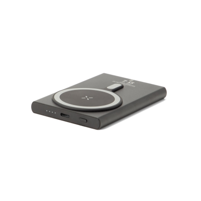 WRIGHT 5 MAGNETIC POWER BANK with Super-Fast Charger in Black