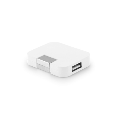 Picture of JANNES HUB with 4 Usb-A Ports in ABS in White