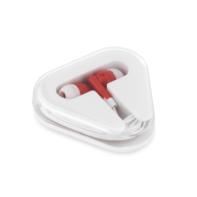 Picture of FARADAY EARPHONES with 125 M ABS Cable in Red