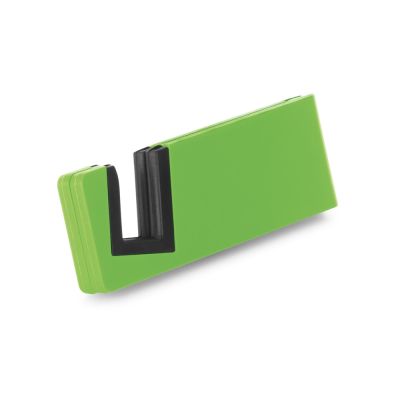 Picture of HOOKE ABS AND TPR MOBILE PHONE HOLDER in Pale Green