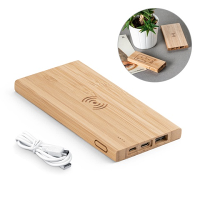 Picture of FITCH 5000 MAH CAPACITY PORTABLE BAMBOO BATTERY