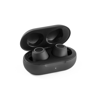 Picture of BASS CORDLESS EARPHONES with Bt 50 Transmission in Black
