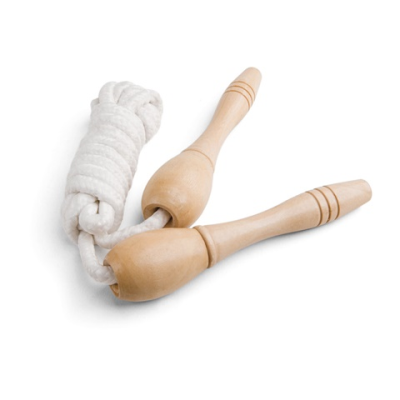 Picture of JUMPI SKIPPING ROPE with Wood Handles.