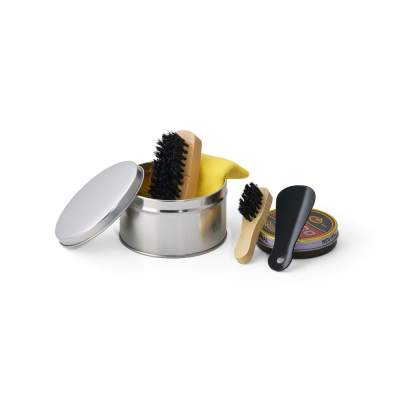 Picture of COBB SHOE CLEANING KIT with 6 Pieces in Satin Silver