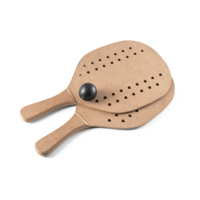 Picture of TAPIA MDF BEACH RACKETS in Dark Natural