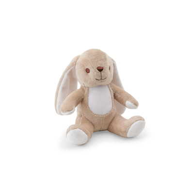 Picture of RABBY POLYESTER PLUSH TOY in the Shape of a Rabbit, with Its Own Fabric for Customization in Beige