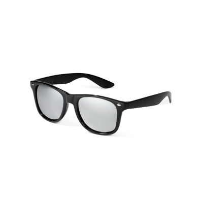 Picture of NIGER PC SUNGLASSES with Category 3 Mirrored Lenses in Black