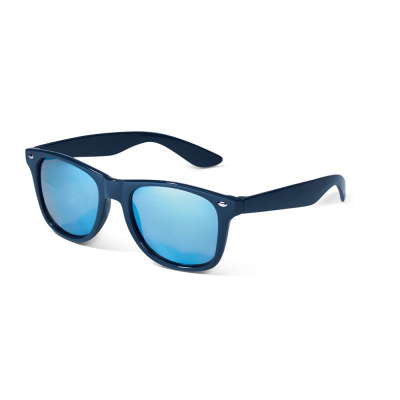 Picture of NIGER PC SUNGLASSES with Category 3 Mirrored Lenses in Blue