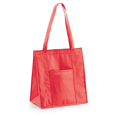 Picture of ROTTERDAM NON-WOVEN COOL BAG in Red