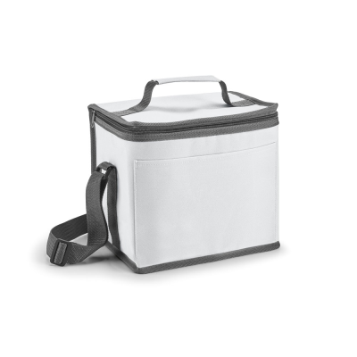 Picture of SINGAPORE COOL BAG 9 L in 600D in White