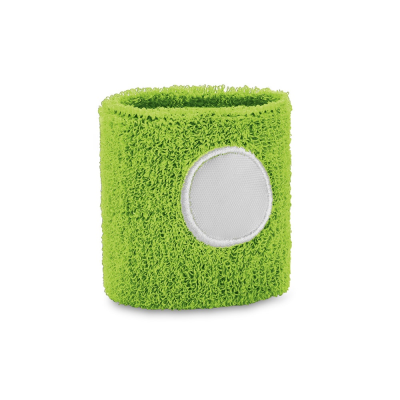 Picture of KOV ELASTICATED POLYESTER SWEATBAND CUFF in Pale Green