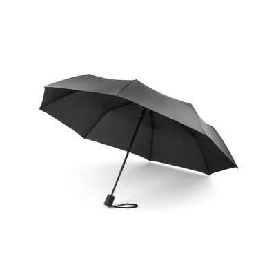 Picture of CIMONE TELESCOPIC UMBRELLA in Recycled Polyester in Black
