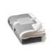 HEIDEN REVERSIBLE FLEECE BLANKET in Grey image 2