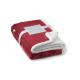 HEIDEN REVERSIBLE FLEECE BLANKET in Burgundy image 2