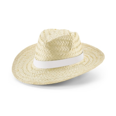 Picture of EDWARD RIB NATURAL STRAW HAT.