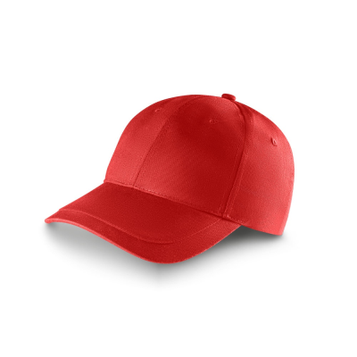 Picture of RYAN CAP MADE OF BRUSHED COTTON in Red