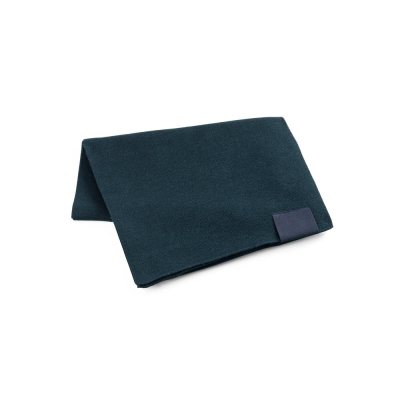 SERENITY SCARF in Recycled Polyester in Navy Blue