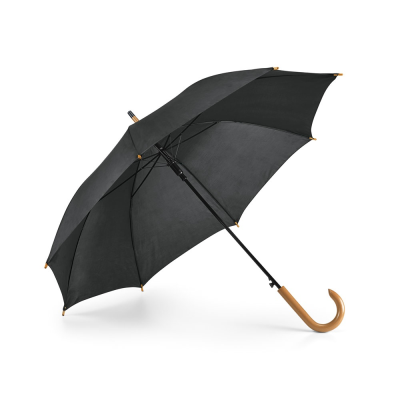 Picture of PATTI 190T POLYESTER UMBRELLA with Automatic Opening in Black