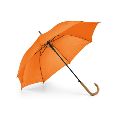 Picture of PATTI 190T POLYESTER UMBRELLA with Automatic Opening in Orange