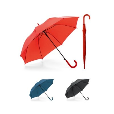 Picture of MICHAEL 190T POLYESTER UMBRELLA with Rubber Handle.