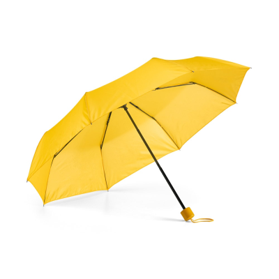 Picture of MARIA 190T POLYESTER FOLDING UMBRELLA in Yellow