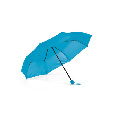 Picture of MARIA 190T POLYESTER FOLDING UMBRELLA in Light Blue