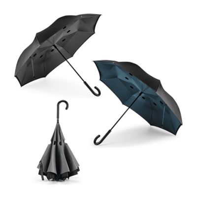 Picture of ANGELA 190T PONGEE REVERSIBLE FOLDING UMBRELLA