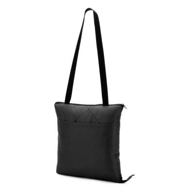 GRADY FOLDING PICNIC BLANKET in RPET & Peva in Black