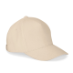 ASHTON 100% COTTON CAP in Beige image 2