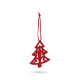 DARIO CHRISTMAS ORNAMENTS in Red image 2