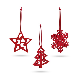 Picture of DARIO FELT CHRISTMAS DECORATIONS