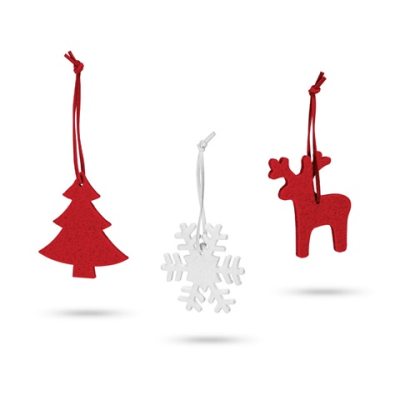 Picture of ZERMATT CHRISTMAS ORNAMENTS.