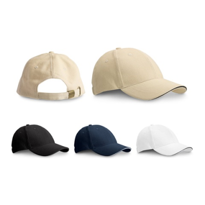 Picture of CHRISTOPHE 100% COTTON SANDWICH CAP