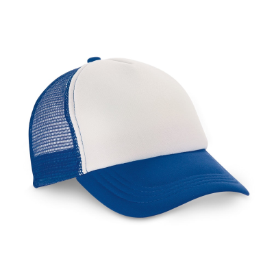 Picture of NICOLA POLYESTER AND MESH CAP in Royal Blue