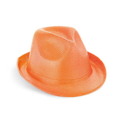 Picture of MANOLO PP TRILBY STYLE HAT in Orange