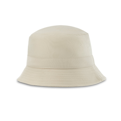 Picture of JOSEPH COTTON CANVAS AND POLYESTER BUCKET HÃ¡T in Beige