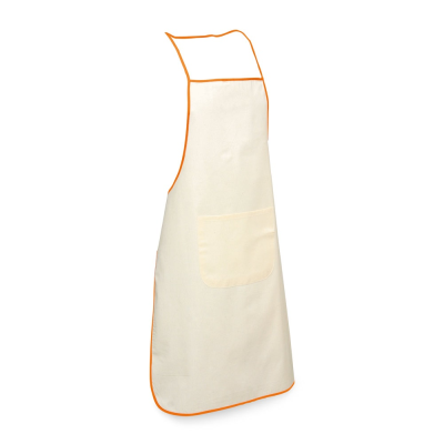 Picture of CHILLI 100% COTTON APRON in Orange
