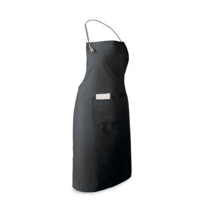 Picture of CHIVES APRON in Cotton & Polyester in Black