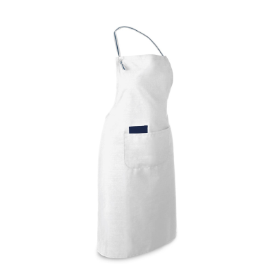 Picture of CHIVES APRON in Cotton & Polyester in White