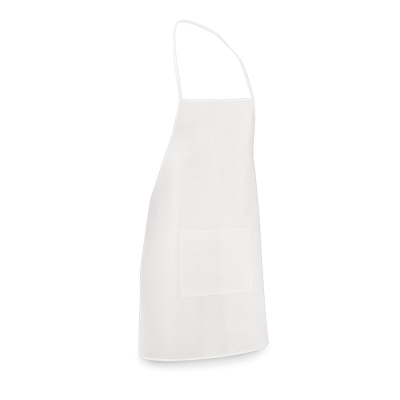 Picture of CELERY NON-WOVEN APRON in White