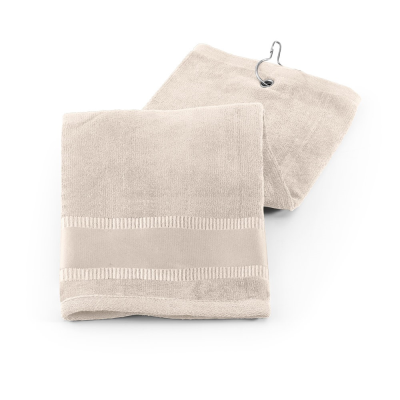 Picture of GOLFI MULTIFUNCTION COTTON TOWEL in Beige