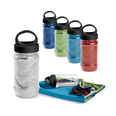 Picture of ARTX PLUS SPORTS TOWEL with Bottle.