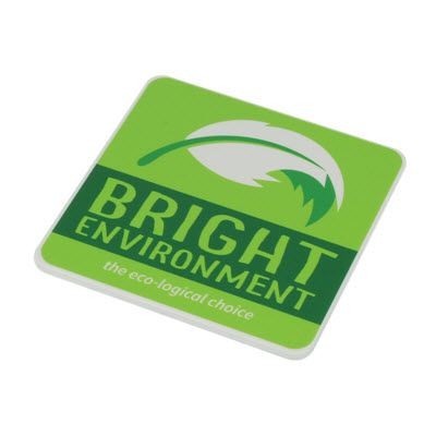 RECYCLED STANDARD PLASTIC SQUARE COASTER