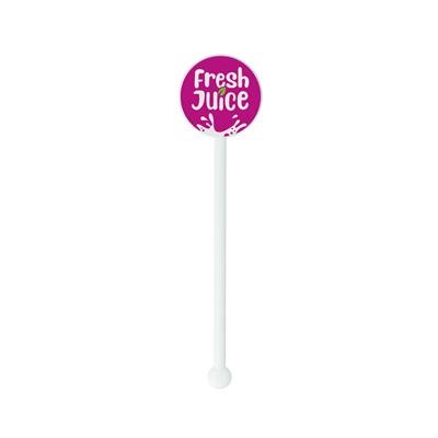 Picture of RECYCLED CIRCLE DRINK STIRRER OR COCKTAIL STICK OR SWIZZLE STICK