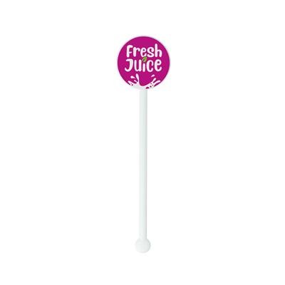 Picture of RECYCLED CIRCLE DRINK STIRRER OR COCKTAIL STICK OR SWIZZLE STICK.