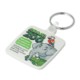 Picture of ECO RECYCLED 45MM SQUARE KEYRING