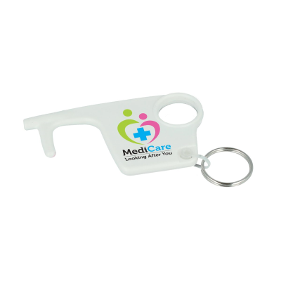 Picture of HYGIENE HOOK KEYRING (UNPRINTED)